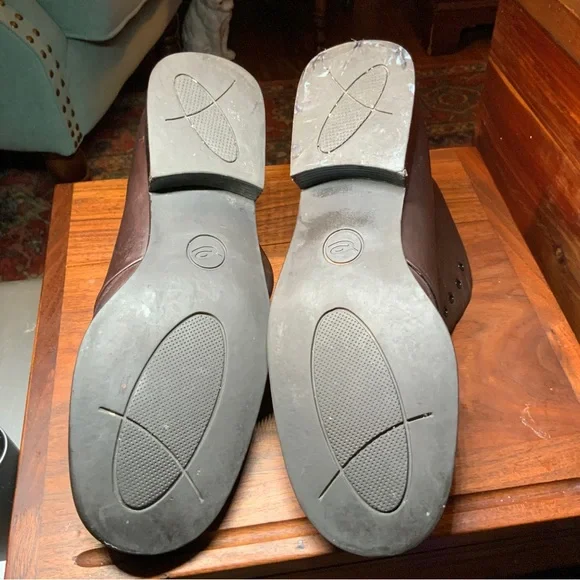 Easy Spirit "Bootalinos" 9B - lace up brown leather ankle boot. Comfy - Picture 7 of 14